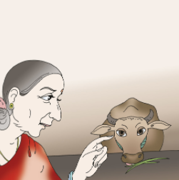 A Liar Who Became a Cow